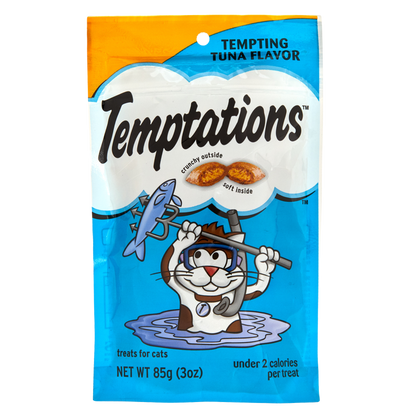 Whiskas Temptations Tempting Tuna Flavor Cat Treats 3oz