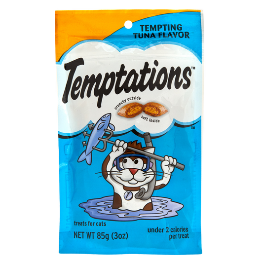 Whiskas Temptations Tempting Tuna Flavor Cat Treats 3oz