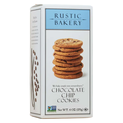 Rustic Bakery Chocolate Chip Cookies, 6 oz
