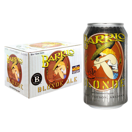 Barrio Blonde Ale 6pk 12oz Can 4.7% ABV