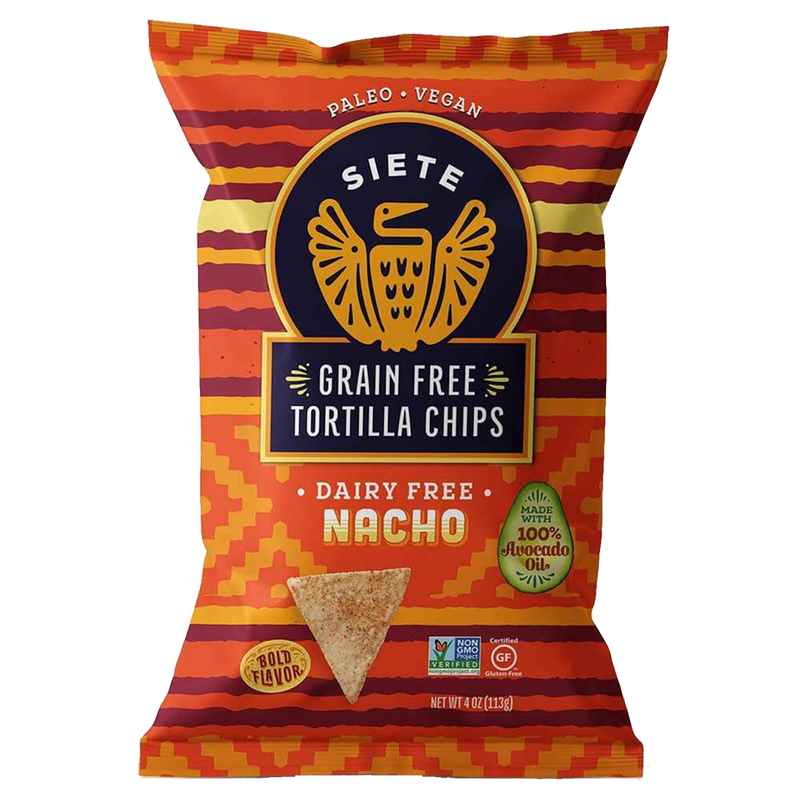 Siete Nacho Grain Free Tortilla Chips 4oz