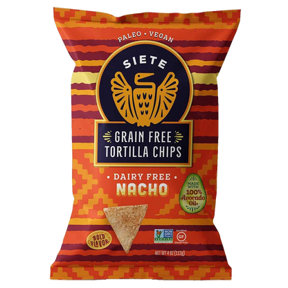 Siete Nacho Grain Free Tortilla Chips 4oz