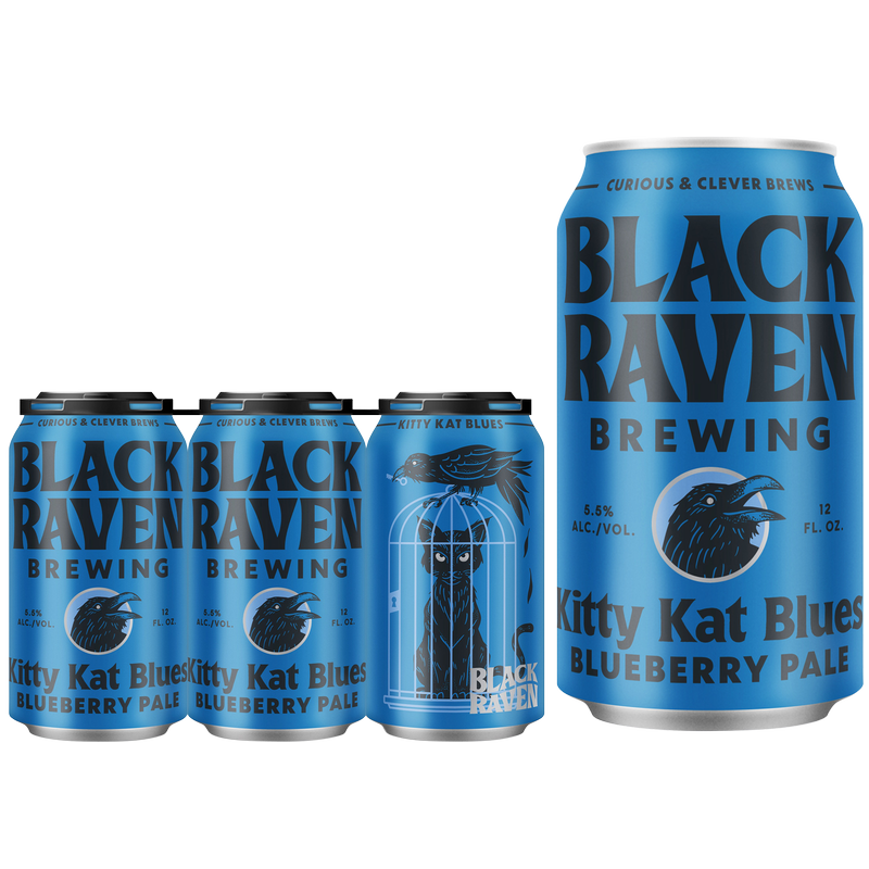 Black Raven Kitty Kat Blue Pale Ale 6pk 12oz Can