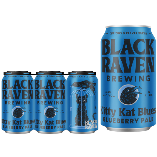 Black Raven Kitty Kat Blue Pale Ale 6pk 12oz Can