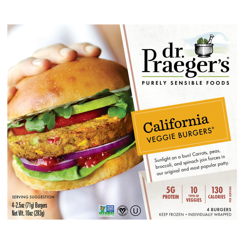 Dr. Praeger's California Veggie Burger 10oz