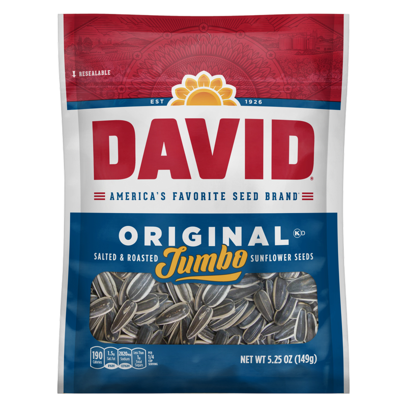 David's Original Jumbo Sunflower Seeds 5.25oz