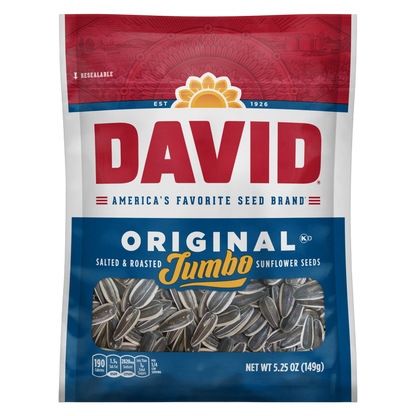 David's Original Jumbo Sunflower Seeds 5.25oz