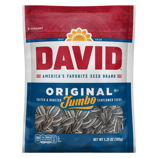 David's Original Jumbo Sunflower Seeds 5.25oz