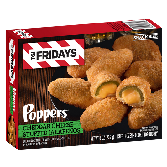 TGI Friday's Cheddar Cheese Stuffed Jalapenos