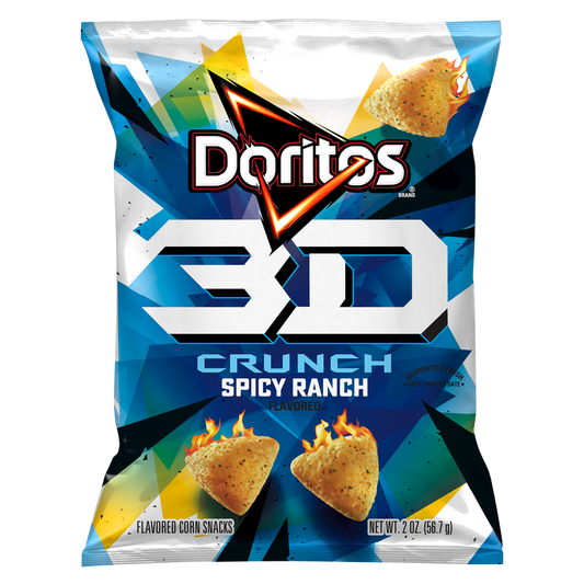 Doritos 3D Crunch Spicy Ranch 2oz
