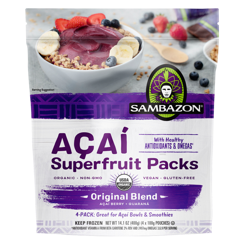 Sambazon Original Blend Smoothie Superfruit Pack