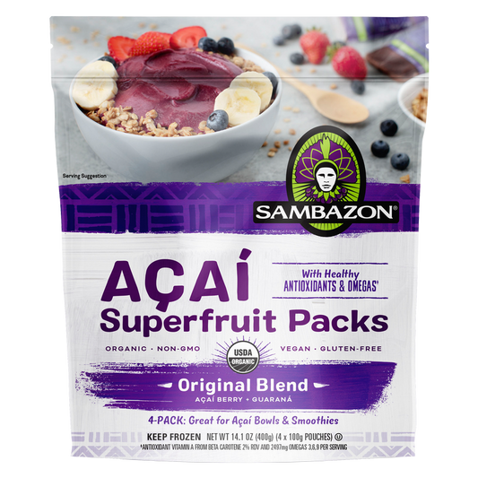 Sambazon Original Blend Smoothie Superfruit Pack