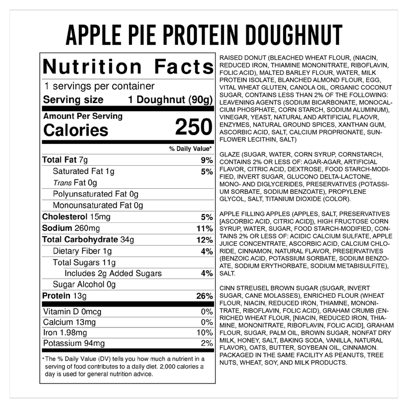 The Dough Bar Reese's & Apple Pie Donuts Variety 2pk