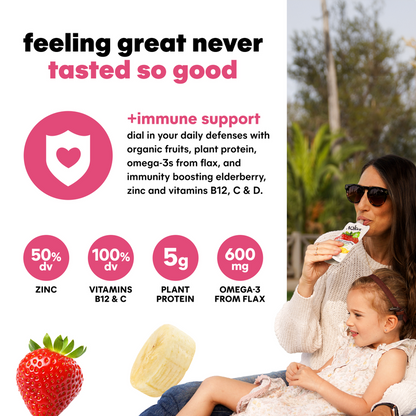 Noka Strawberry Banana Superfood Smoothie 6pk 4.22oz Box