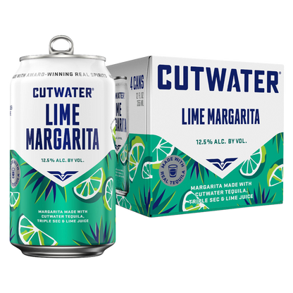 Cutwater Tequila Lime Margarita 4pk 12oz Cans 12.5% ABV