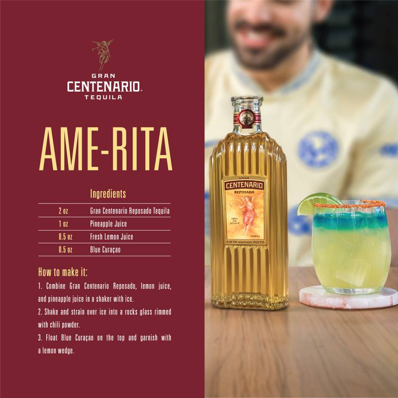 Gran Centenario Reposado Tequila 750ml (80 Proof)