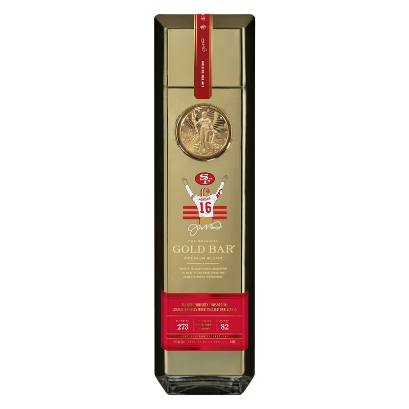 Gold Bar Whiskey Joe Montana Collection
