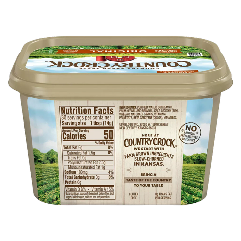 Country Crock Original Vegetable Oil Spread Tub - 15oz