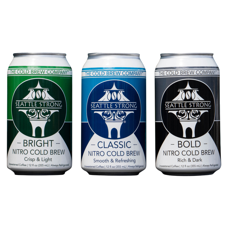 Seattles Best Classic Nitro Cold Brew Coffee 12oz Can