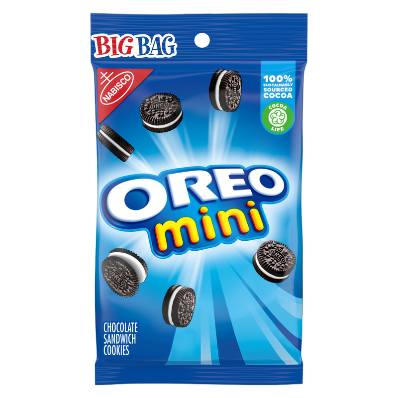 OREO Mini Chocolate Sandwich Cookies, 3oz