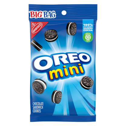 OREO Mini Chocolate Sandwich Cookies, 3oz