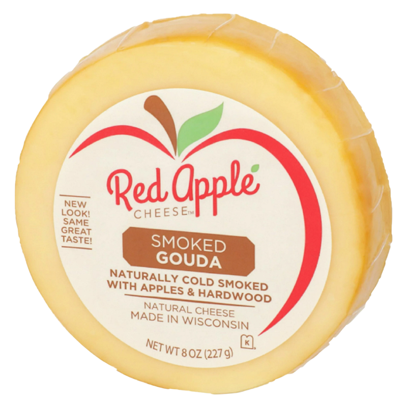 Apple Smoked Gouda Round  - 8oz