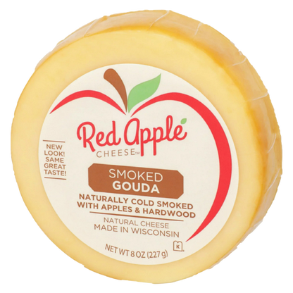 Apple Smoked Gouda Round  - 8oz
