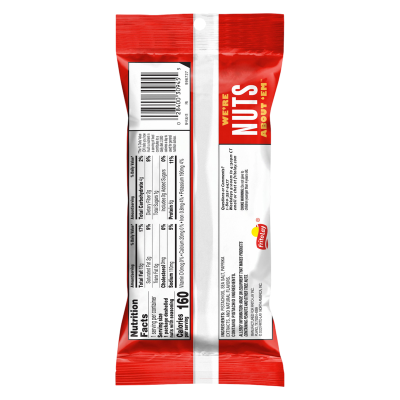 Nut Harvest Pistachios Spicy Flavored, 1.75oz