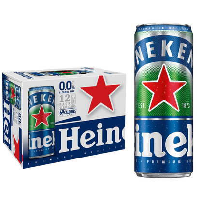 Heineken 0.0 Non-Alcoholic 12pk 11.2oz Can