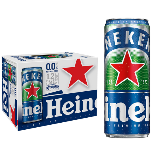 Heineken 0.0 Non-Alcoholic 12pk 11.2oz Can