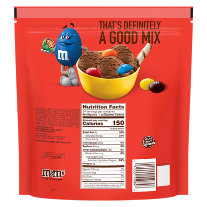M&M's Peanut Butter Milk Chocolate Candies Party Size 34oz