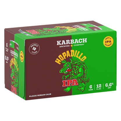 Karbach Brewing Hopadillo IPA 6pk 12oz Can 7.1% ABV
