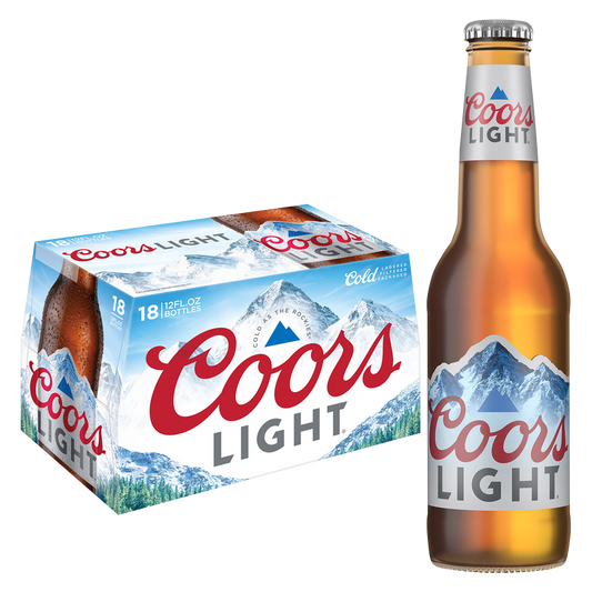 Coors Light 18pk 12oz Btl 4.2% ABV