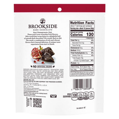 Brookside Dark Chocolate Pomegranate Flavor, 7oz