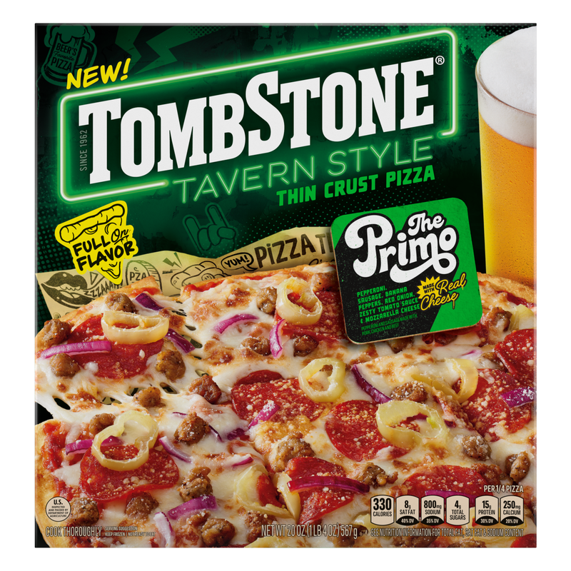 Tombstone Tavern The Primo Thin Crust Pizza 20oz