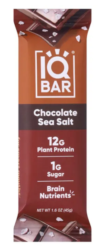 IQBAR Chocolate Sea Salt Bar 1.6oz