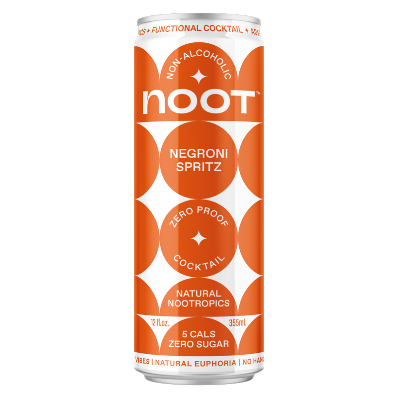 Noot Negroni Spritz Non-Alcoholic Cocktail 4pk 12oz Can