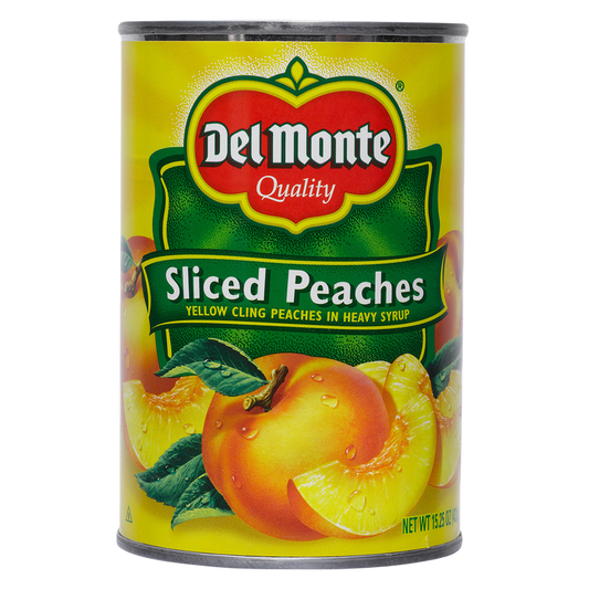 Del Monte Large Sliced Peaches 15.3oz