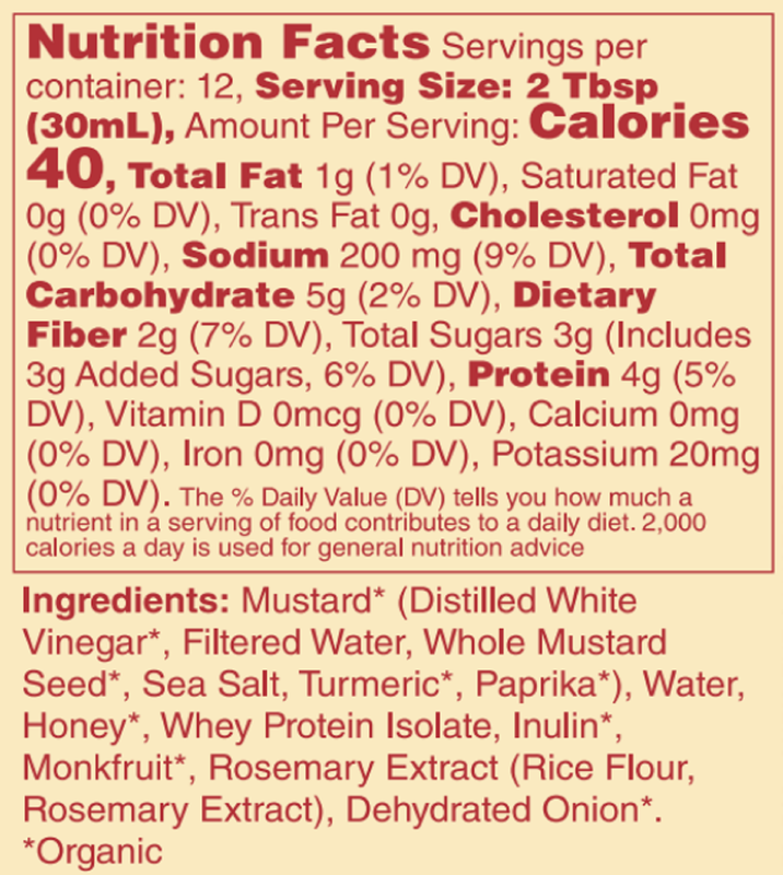 She's The Sauce Honey Mustard 12oz