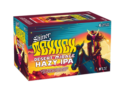 Shiner Texhex Desert Mirage Hazy IPA 6pk 12oz Can 6% ABV