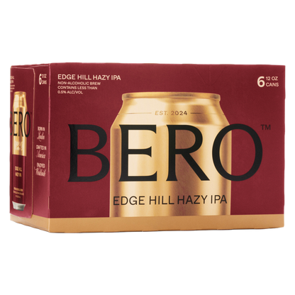 BERO Edge Hill Hazy IPA Non-Alcoholic 6pk 12oz Can