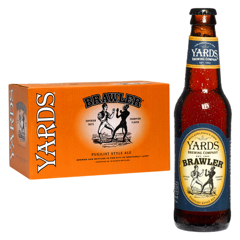 Yards Brawler 24 Pack 12 oz Bottles