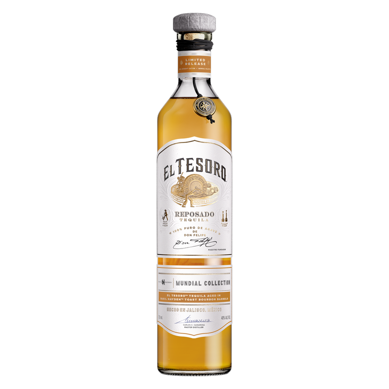 El Tesoro 'Mundial Collection' Reposado Tequila in Basil Hayden Toast Casks 750ml