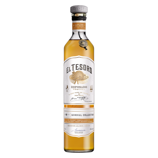 El Tesoro 'Mundial Collection' Reposado Tequila in Basil Hayden Toast Casks 750ml