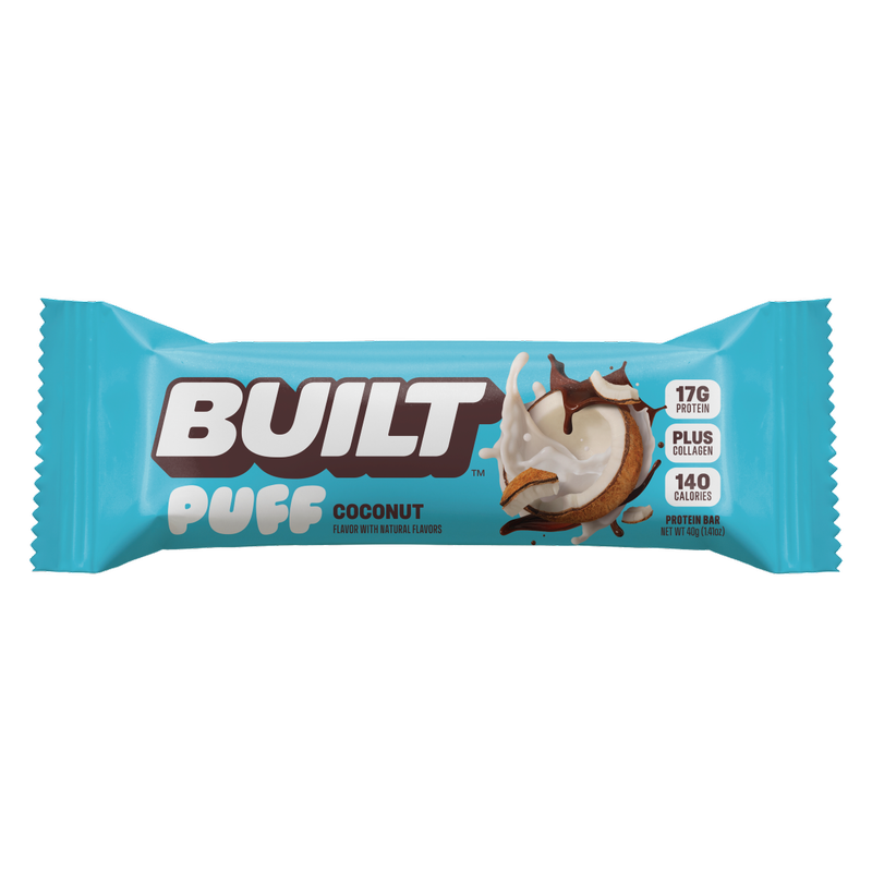 BUILT Puff Coconut Puff Protein Bar, 1.41 oz