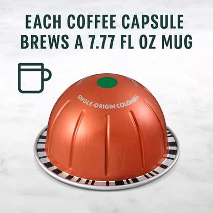 Starbucks by Nespresso Vertuo Line Single-Origin Colombia 8ct