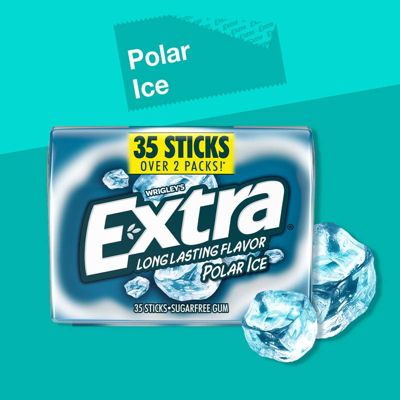 Extra Polar Ice Sugarfree Gum 35ct