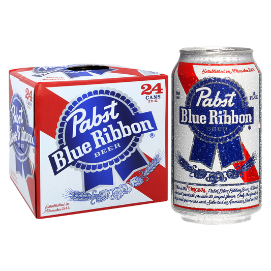 Pabst Blue Ribbon 24pk 12oz Can 4.6% ABV