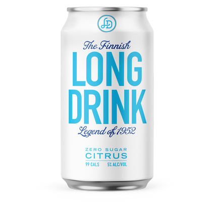 Long Drink Zero Sugar Variety 12 Pack 12oz Can 5% ABV
