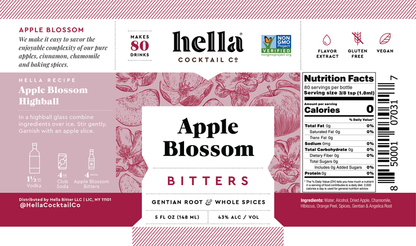 Hella Cocktail Co. Apple Blossom Bitters 5 oz